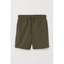 H & M - Knee-length Swim Shorts - Green
