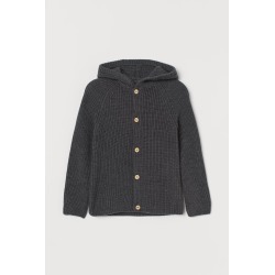 H & M - Wool Cardigan - Gray