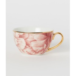 H & M - Patterned Porcelain Cup - Pink