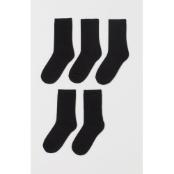 H & M - 5-pack Socks - Black