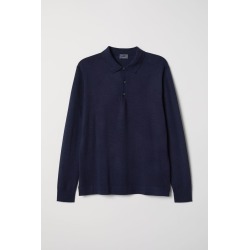 H & M - Merino Wool Sweater - Blue