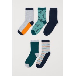 H & M - 5-pack Socks - Orange
