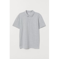 H & M - Polo Shirt - Gray