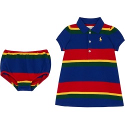 Polo Ralph Lauren KIDS Striped Piqué Cotton Polo Shirt Set found on MODAPINS