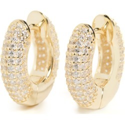 Adina's Jewel Chunky Huggie Earrings Gold One Size found on Bargain Bro Philippines from Shopbop AU/APAC for $37.64