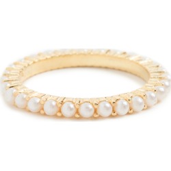 Adina's Jewel Thin Multi Pearl Ring Pearl White 7 found on Bargain Bro Philippines from Shopbop AU/APAC for $48.25