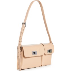 BY FAR Billy Cream Semi Patent Leather Bag Cream One Size found on Bargain Bro Philippines from Shopbop AU/APAC for $544.25