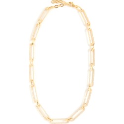 Adina's Jewel Paperclip Chain Necklace Gold One Size found on Bargain Bro Philippines from Shopbop AU/APAC for $72.37