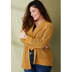 Maurices Plus Size Womens Matte Chenille Cardigan