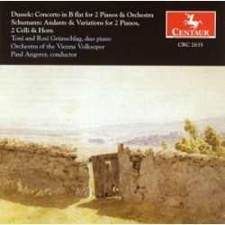 Concerto for 2 Pianos & Orch / Andante & Variation