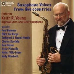 Saxophone Voices from Five Countries / Various