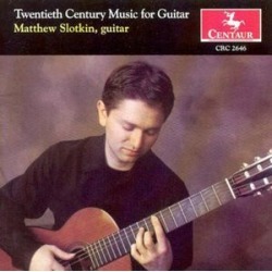 Twentieth Century Music for Guitar