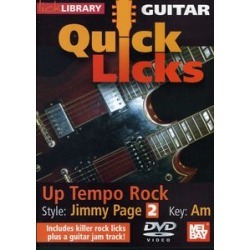Quick Licks: Jimmy Page - Up Tempo Rock for Guitar