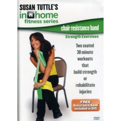 Chair Resistance Band Strength Exercises