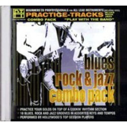 Cd Practice Tracks: Blues Rock and Jazz Combo Pack