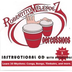Percussions Instructional Album with Notations