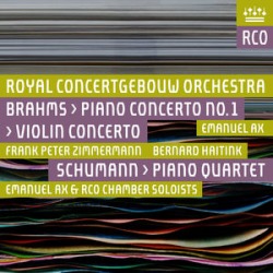 Brahms: Piano Concerto No. 1 & Violin Concerto - Schumann: Piano