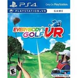 Everybody's Golf VR for PlayStation 4