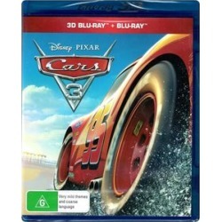 Cars 3 (3D + 2D) (Region Free) (Australian Pressing) (IMPORT)