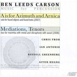 Music for Percussion