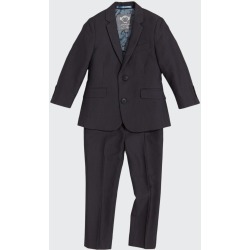 Boys' Two-Piece Mod Suit, Vintage Black, 2T-14