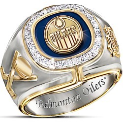 NHL� Edmonton Oilers� Diamond Team Men's Ring