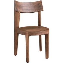 Treasure Trove Arcadia Vinegar Brown Wood Dining Chairs - Set of 2 found on Bargain Bro from Cymax for USD $538.07