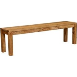 Urban Mid-Century Modern Sheesham Wood Dining Bench found on Bargain Bro Philippines from Cymax for $422.99