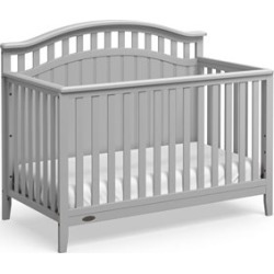 Graco Harper 4 in 1 Convertible Crib in Pebble Gray