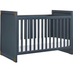 Pemberly Row 2 in 1 Convertible Crib in Graphite Blue
