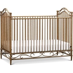 Million Dollar Baby Classic Camellia 3 In 1 Convertible Crib in Vintage Gold