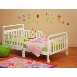 Athena Anna Toddler Bed in White