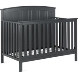 Baby Relax Colton 5-in-1 Convertible Crib in Slate Gray