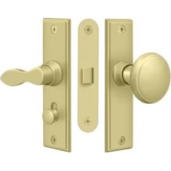 Deltana SDML334 1 1/4" Solid Brass Mortise Screen Door Latch