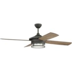 Craftmade STK52AGV4 Stockman 4 Blades 52" Indoor Ceiling Fan with Lighting Kit