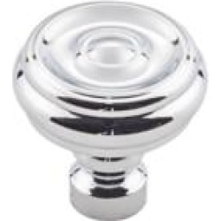 Top Knobs TK882 Devon 1 1/4" Zinc Alloy Designer Shaped Brixton Button Cabinet Knob