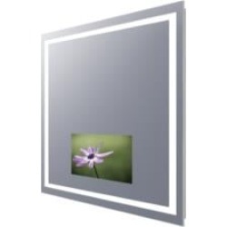 Electric Mirror INT-215-AV Integrity 36" - 66" Wall Mount Rectangular Lighted Mirror with 21" LED TV