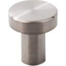 Top Knobs SS116 Stainless II 3/4" Steel Mushroom Shaped Cabinet Knob in Brushed Stainless Steel
