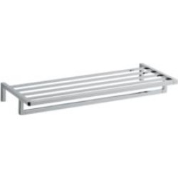 Laufen H3816840040001 LB3 26 3/8" Wall Mount Towel Rack Holder in Chrome