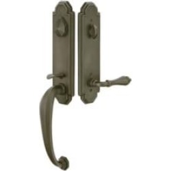 Emtek 473222 Octagon 17 1/2" Single Cylinder Grip by Grip Handleset