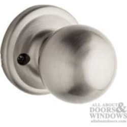 Kwikset 978CA Signature Circa 2 5/8" Single Cylinder Interior Pack Knob Entry Set for Montara Handleset
