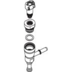 Moen 116730 Hardware Kit for Single Handle Kitchen Faucet