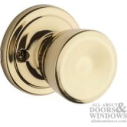 Kwikset 966A Signature Abbey 2 5/8" Single Cylinder Interior Pack Knob Entry Set