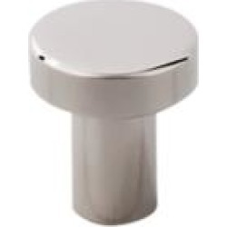 Top Knobs SS117 Stainless II 3/4" Steel Mushroom Shaped Cabinet Knob in Polished Stainless Steel