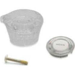 Moen 93410 Commercial Handle Kit with Insert for Single Handle Tub and Shower in Chrome