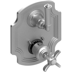 Rubinet T4QRVL Raven Temperature Control Valve with Built-In Stop & Volume Control Valve