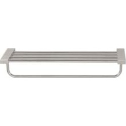 Aquabrass ABAB01750 Serie 1700 23 1/8" Wall Mount Towel Rack with Bar