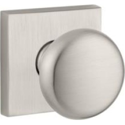 Baldwin ENROUCSR Reserve 2 1/4" Keyed Entry Door Knob with Contemporary Square Rosette