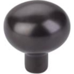 Top Knobs M1532 Aspen 1 1/2" Cast Bronze Oval Shaped Cabinet Knob in Medium Bronze