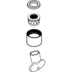 Moen 141008 2.2 GPM Aerator Kit for Level Single Handle Kitchen Faucet